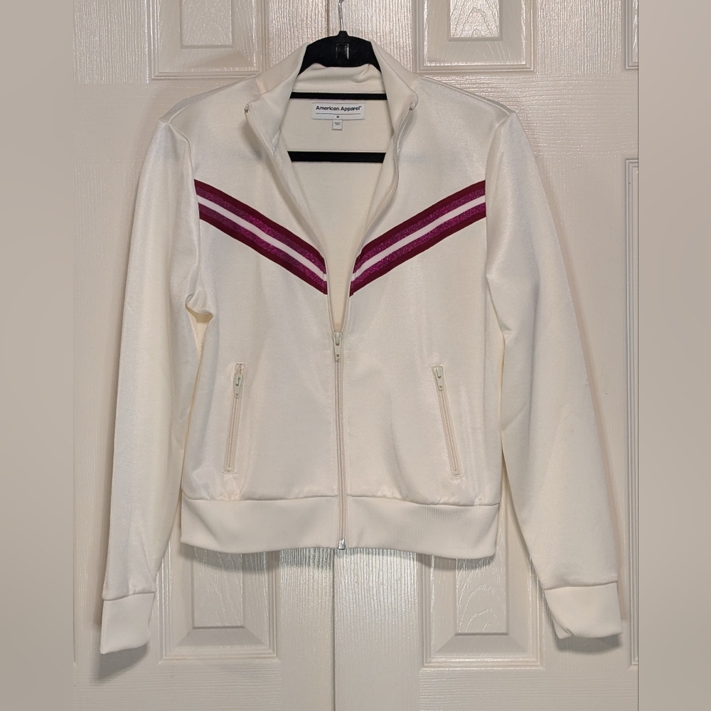 American Apparel Light Weight Zip Up Jacket - Picture 2 of 6